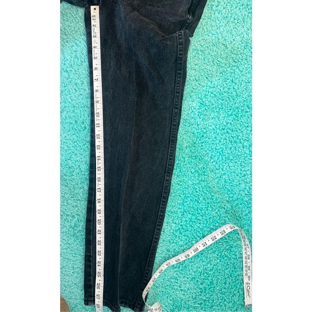 HARLEY DAVIDSON Classic vintage black denim jeans size 28 ladies clothing - Picture 6 of 9